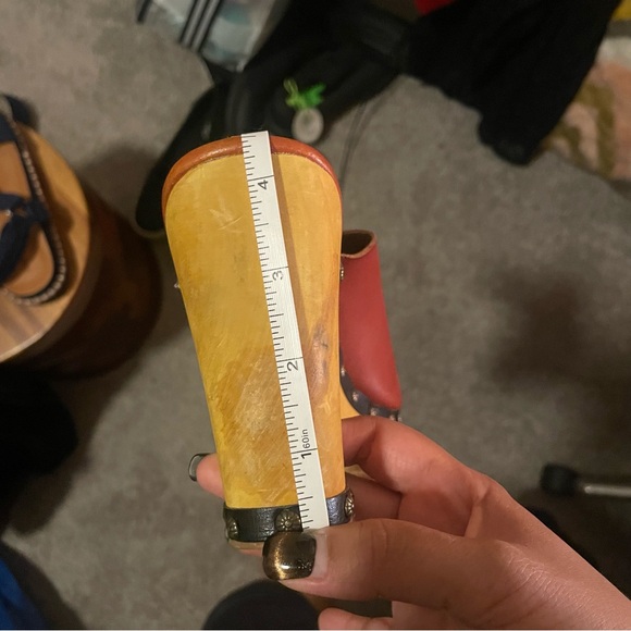 Free People FP x FR Brown Studded Clogs - Picture 4 of 5